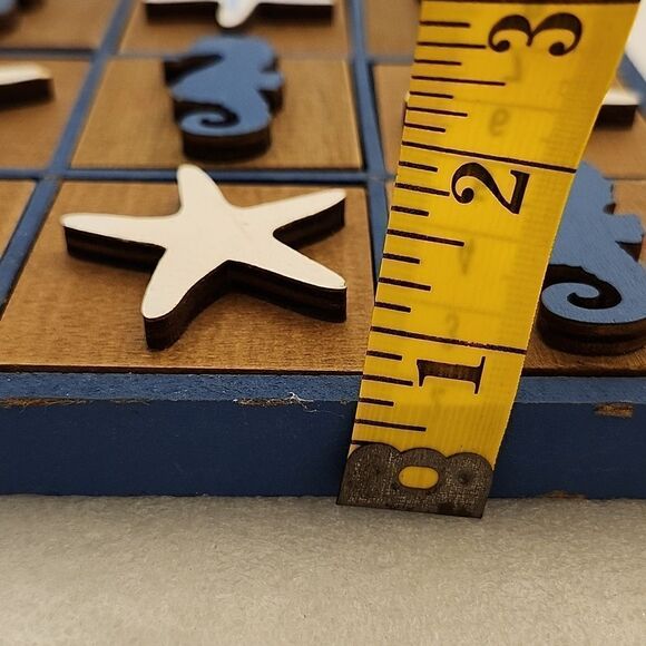 ISLAND STYLE SIGNS "Got Shave Ice" & Ocean Starfish TicTacToe Table Game Bundle - Picture 8 of 9